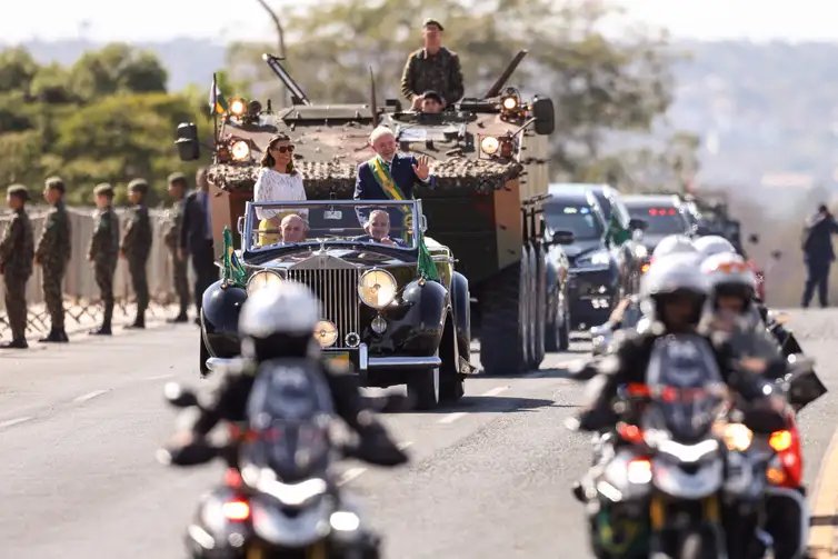 Brasília (DF), 07/09/2025 - O presidente Luiz Inácio Lula da Silva participa do desfile do Dia da Independência.
Foto: Marcelo Camargo/Agência Brasil