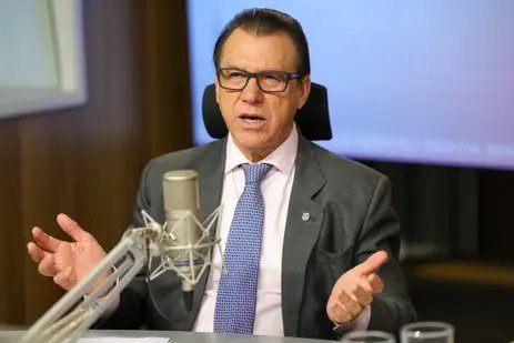 Brasília (DF) 25/09/2025 - O ministro do Trabalho, Luiz Marinho, participa do programa Bom Dia, Ministro. Foto: Fabio Rodrigues-Pozzebom/ Agência Brasil