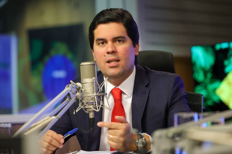 Brasília (DF) 11/09/2024 O ministro do Esporte, André Fufuca, participa do programa Bom Dia, Ministro  Foto: Fabio Rodrigues-Pozzebom/ Agência Brasil