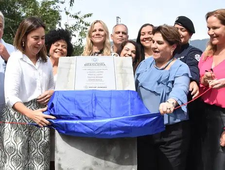 Rio de Janeiro (RJ), 04/08/2025 - Casa da Mulher Brasileira - Pedra Fundamental .
Foto: Fernanda Sabença/Divulgação