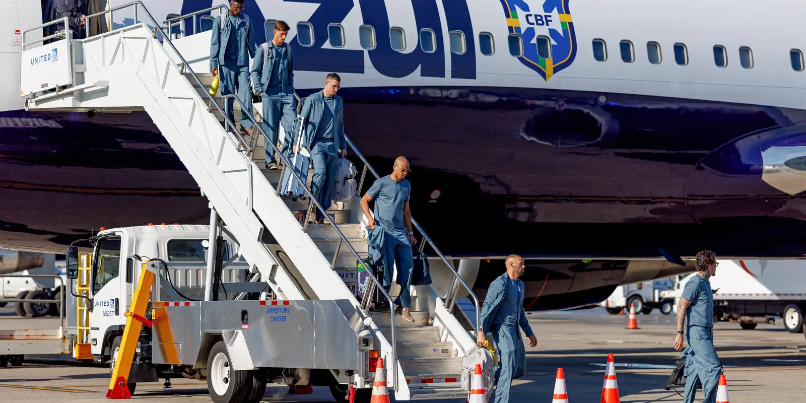 Seleção brasileira já está nos Estados Unidos para a Copa do Mundo