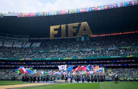 Soccer Football - FIFA World Cup 2026 - Group A - Mexico v South Africa - Estadio Azteca, Mexico City, Mexico - June 11, 2026
General view inside the stadium before the match REUTERS/Eloisa Sanchez