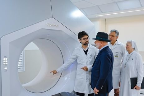 São Paulo (SP), 23/06/2026 - Presidente da República, Luiz Inácio Lula da Silva, durante visita ao Hospital Santa Marcelina com Inauguração Simultânea de Outros Dois Centros de Radioterapia. Foto: Ricardo Stuckert/PR